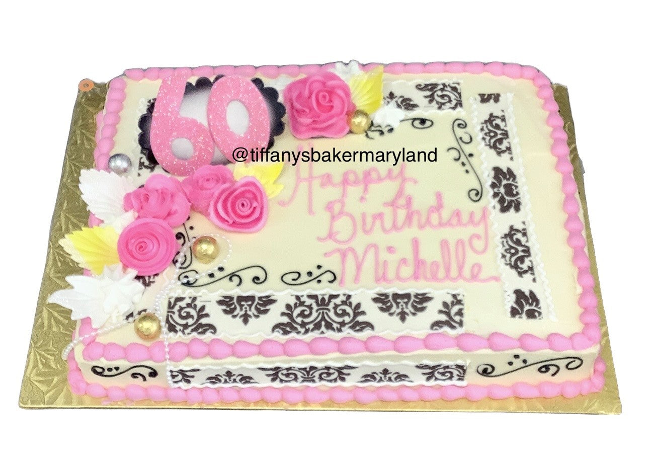 Macaron Birthday Cake - Baran Bakery