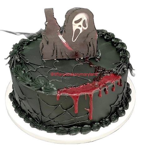 Scream on 10" Round Cake