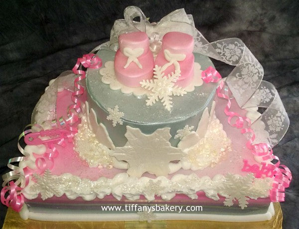 Order Baby Shower Teddy Theme Cake Online, Price Rs.2700 | FlowerAura