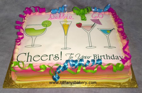 Edible Image Cake Layons – Tiffany's Bakery