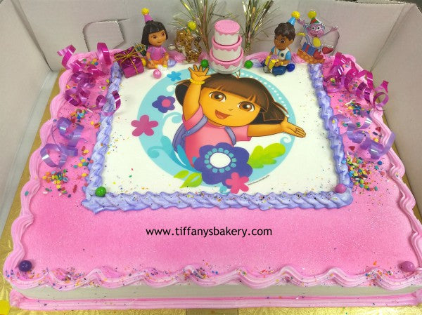 Dora and Friends Naiya Kate Alana Emma Edible Cake Topper Image ABPID2 – A  Birthday Place