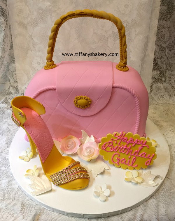 Handbag and Shoe Birthday Cakes