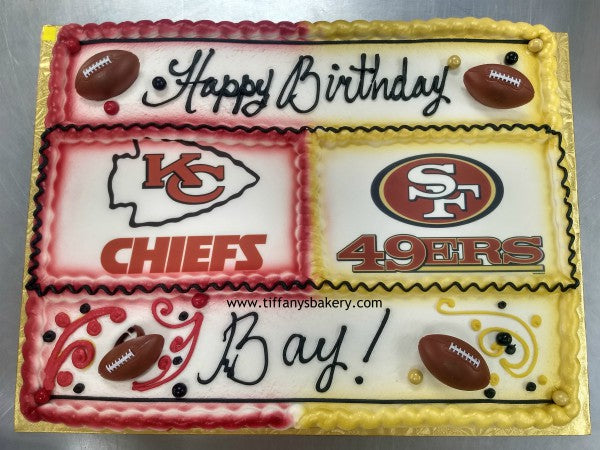 NFL San Francisco 49ers Cake Topper – Bling Your Cake